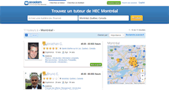 Desktop Screenshot of hec.acadam.com